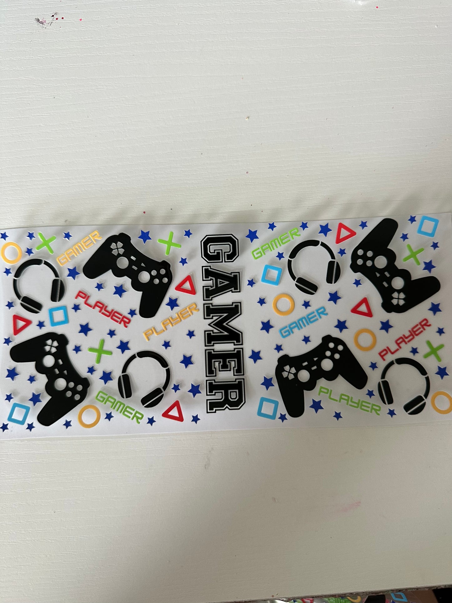 Gamer decal