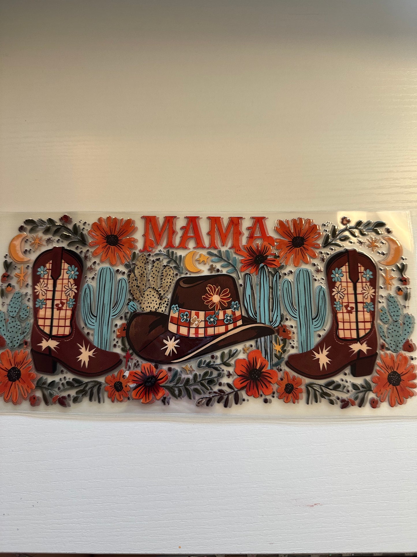 Western Mama Decal