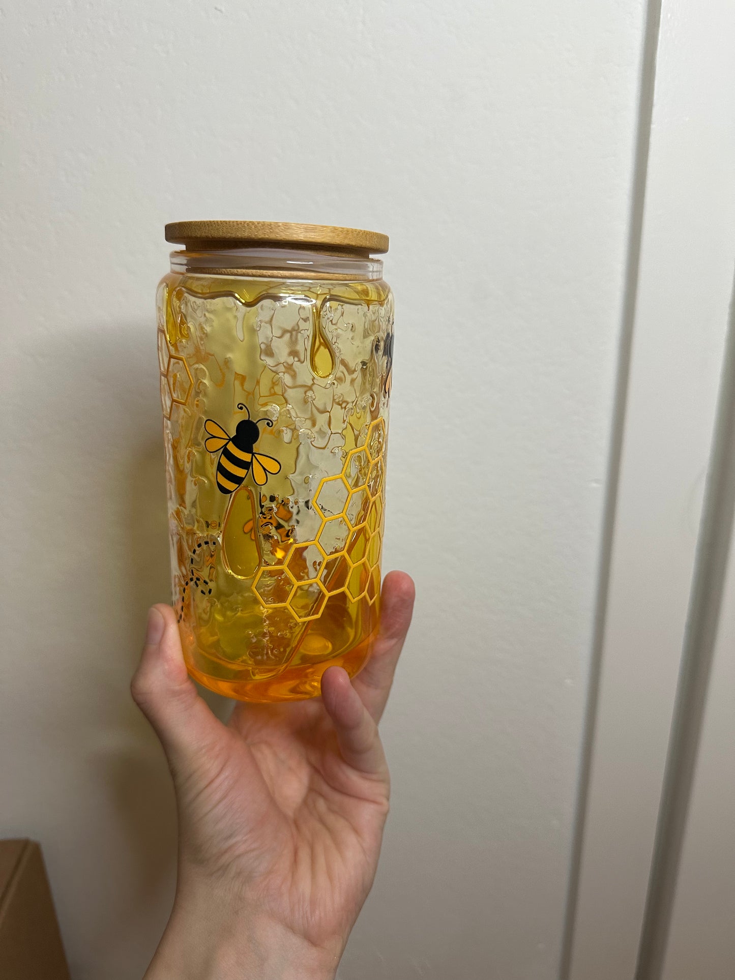 Honey drip 16oz cup