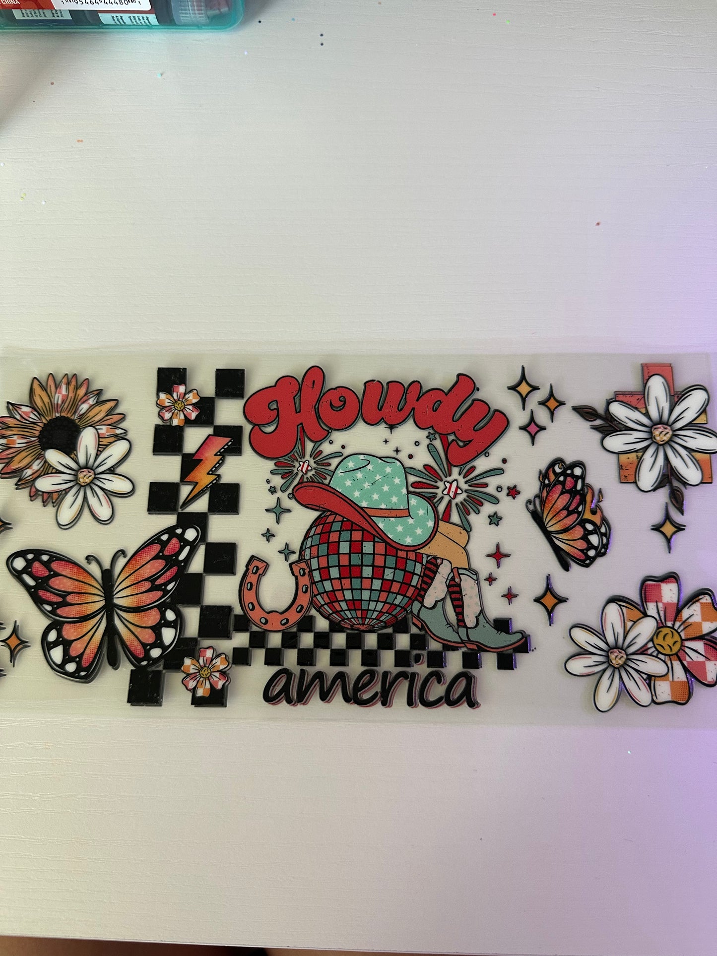 Howdy America Decal