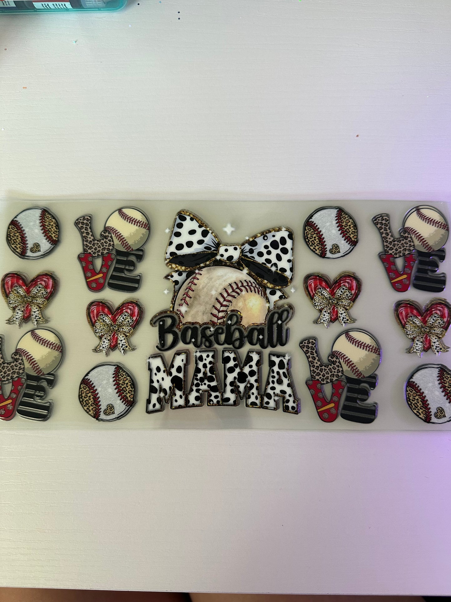 Baseball Mama Decal