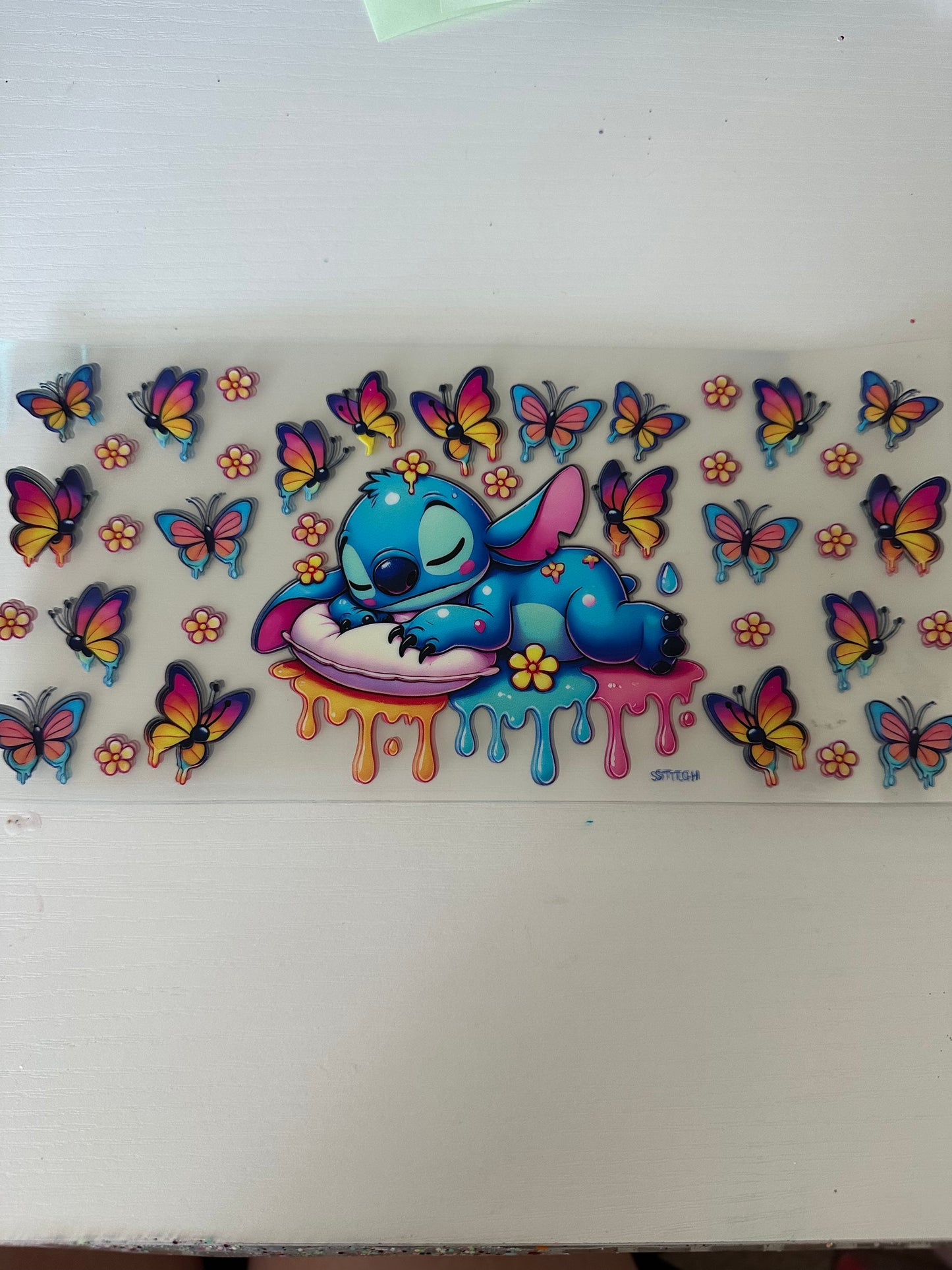 Stitch decal