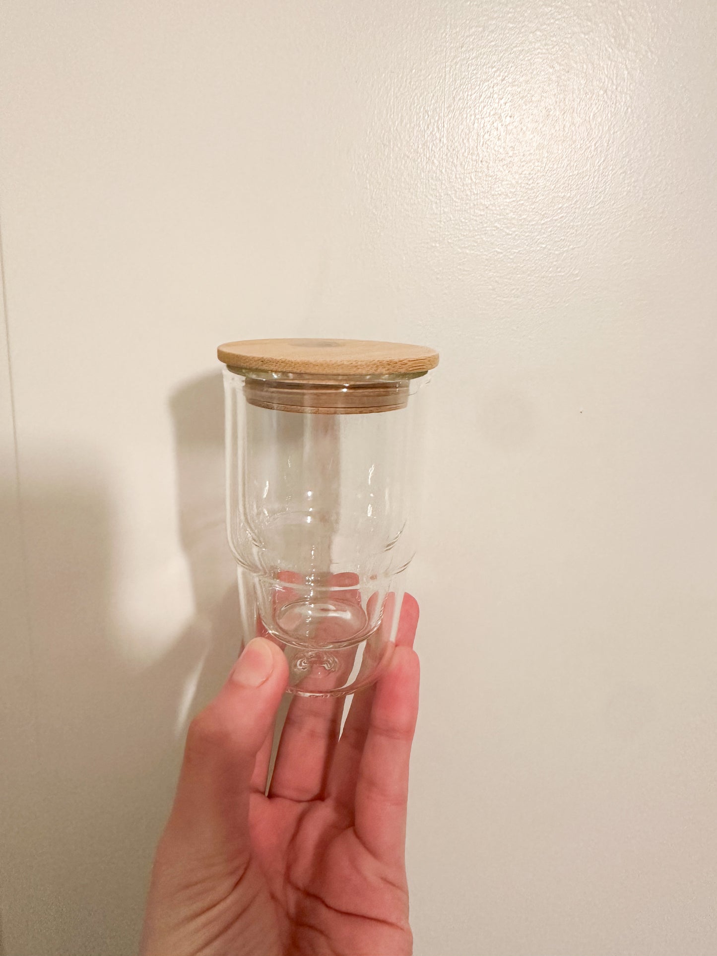 4oz mini custom snowglobe glass