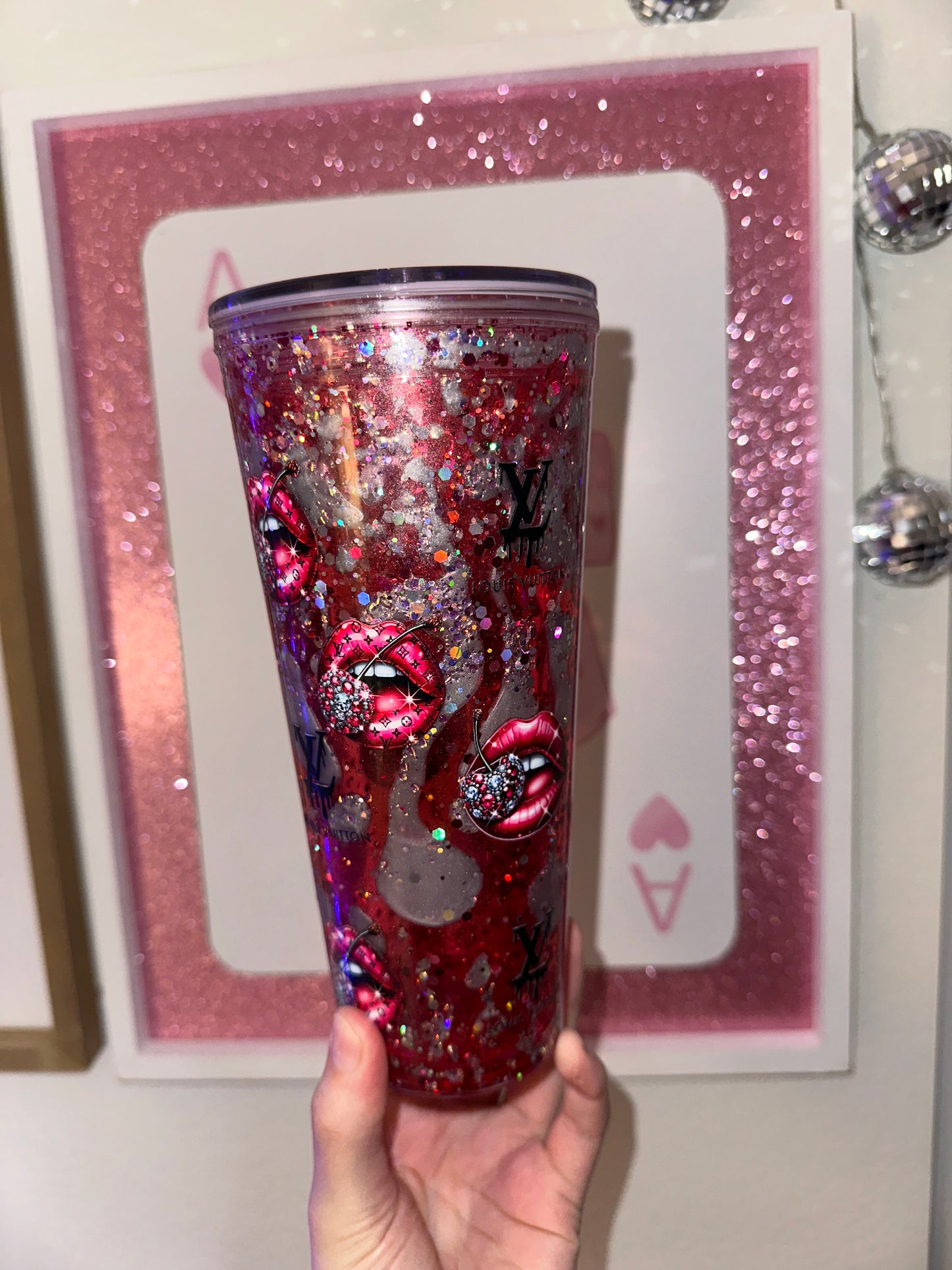 24oz LV cherry dual lava