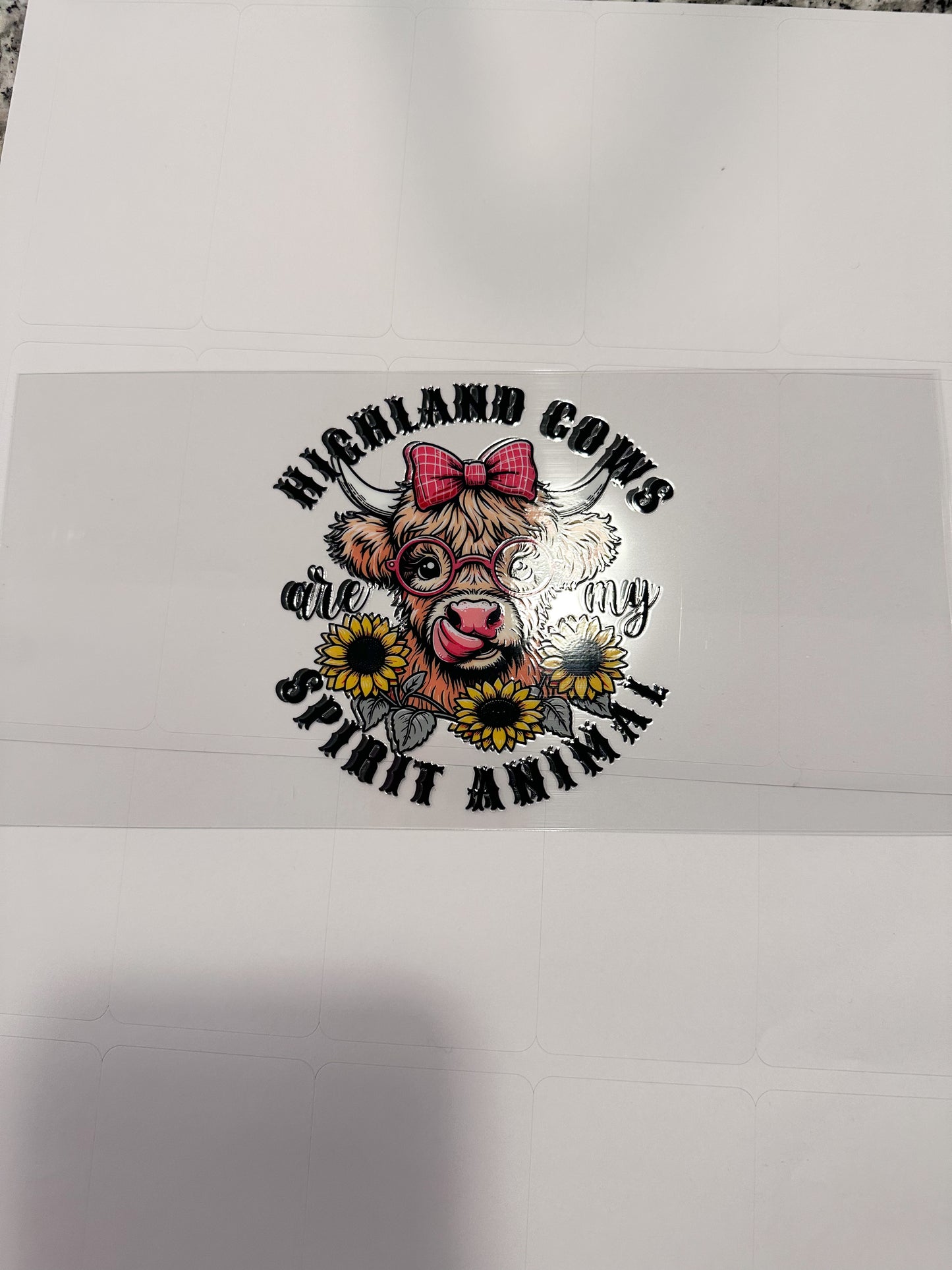 Highland cow spirit animal