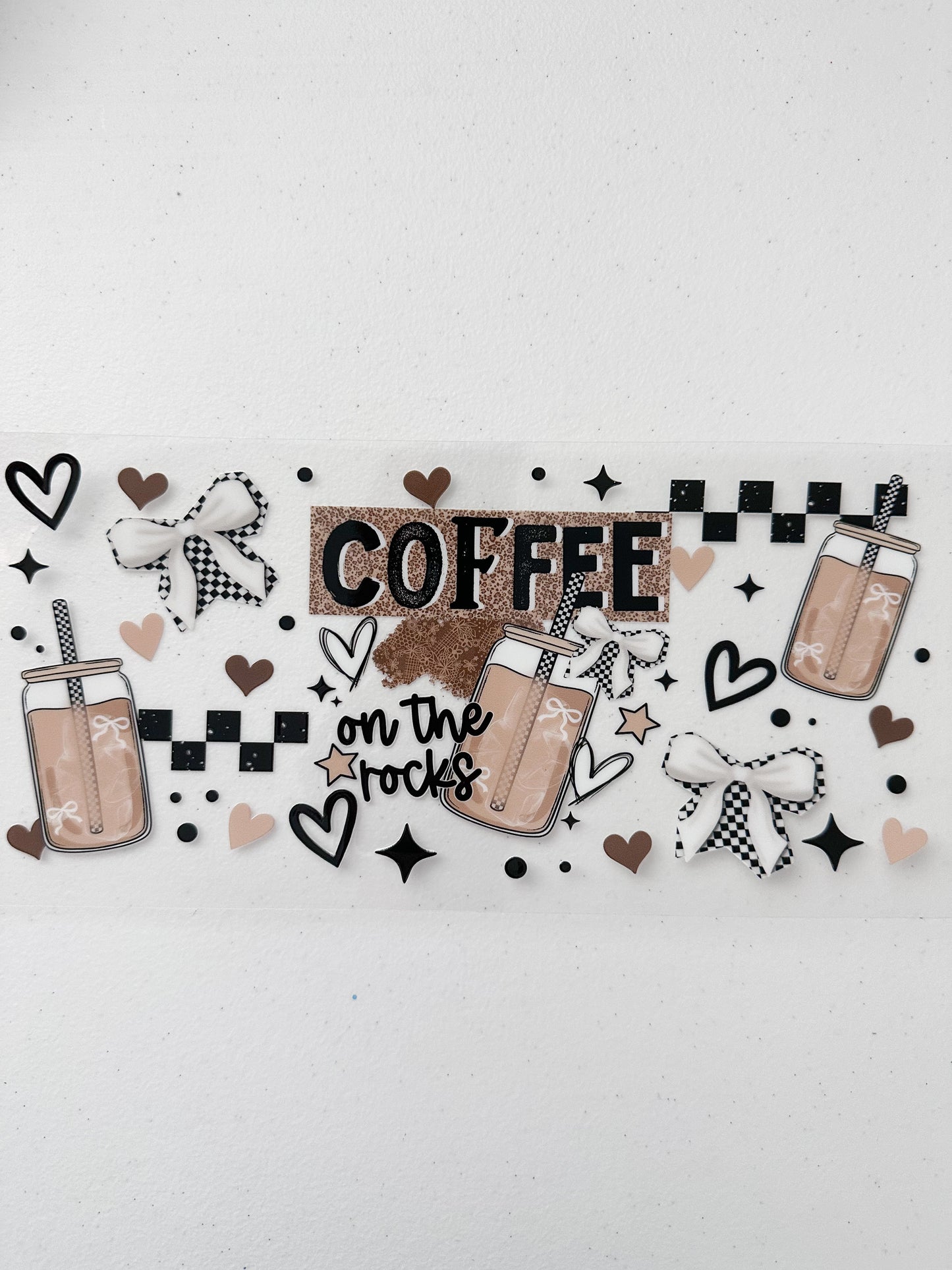 Coffee on the rocks