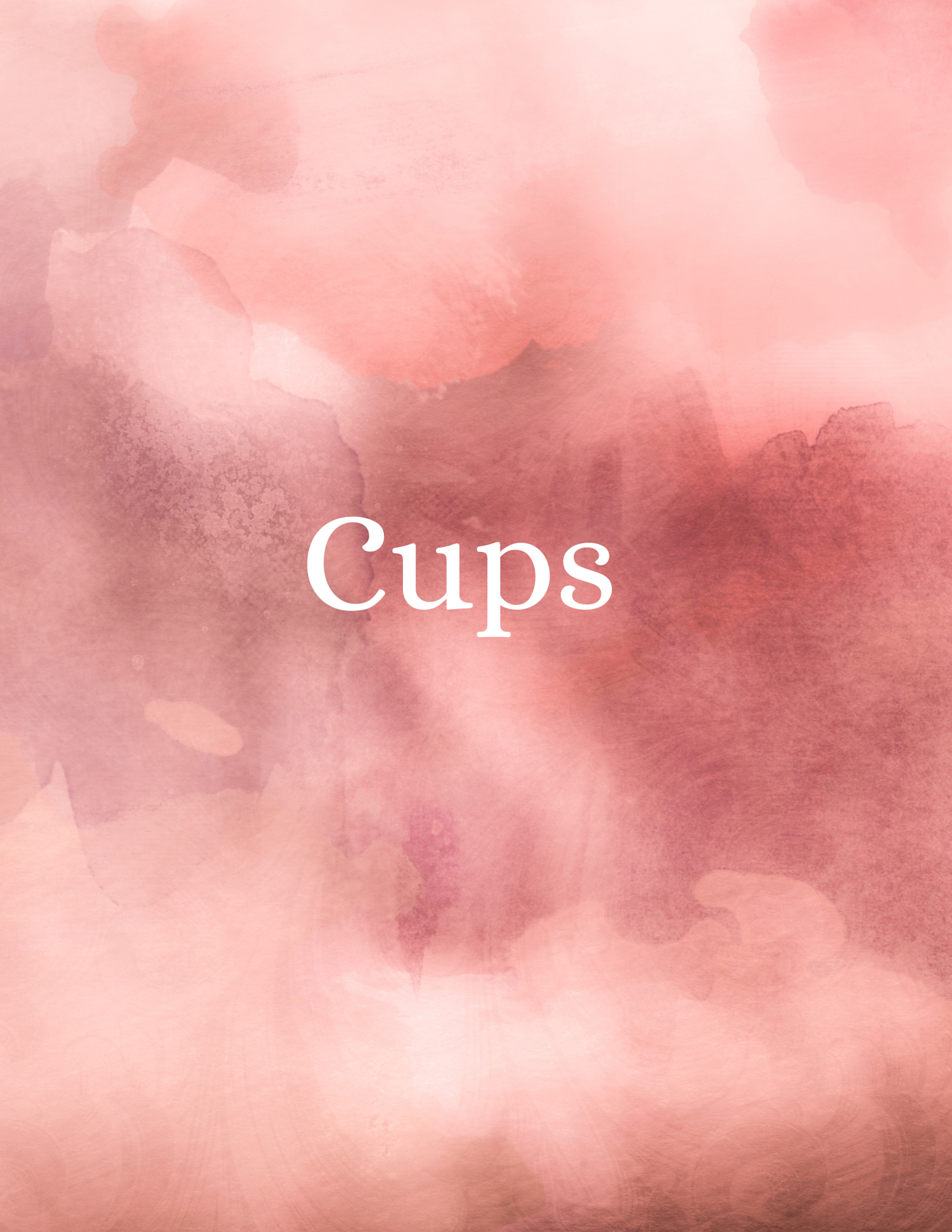 Glitter and Lava Cups