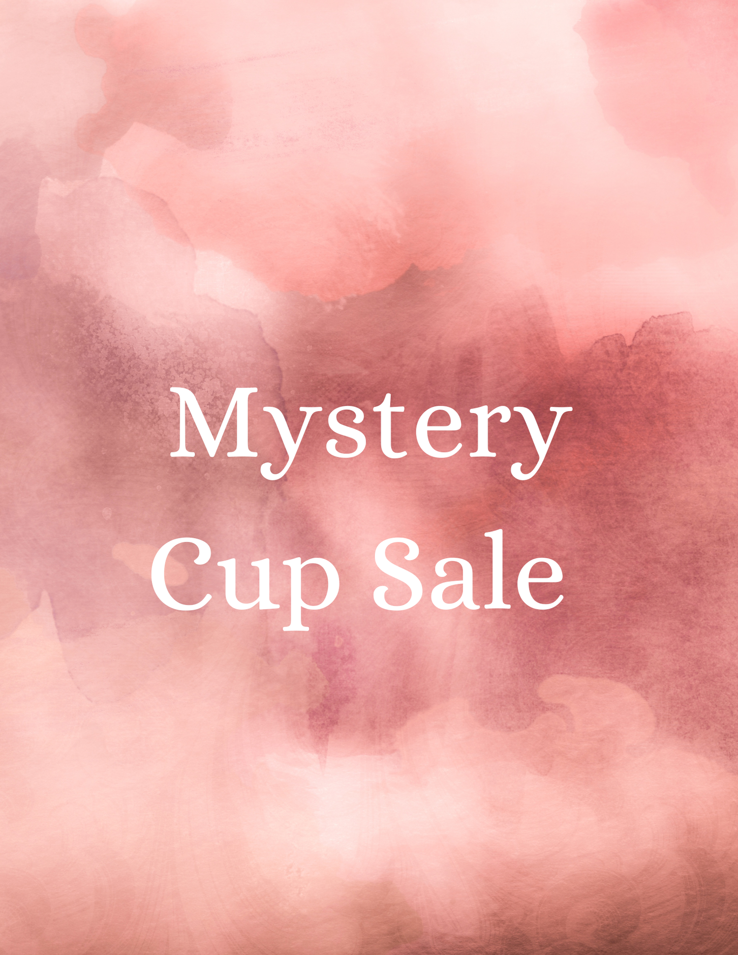 Mystery Cup Sale