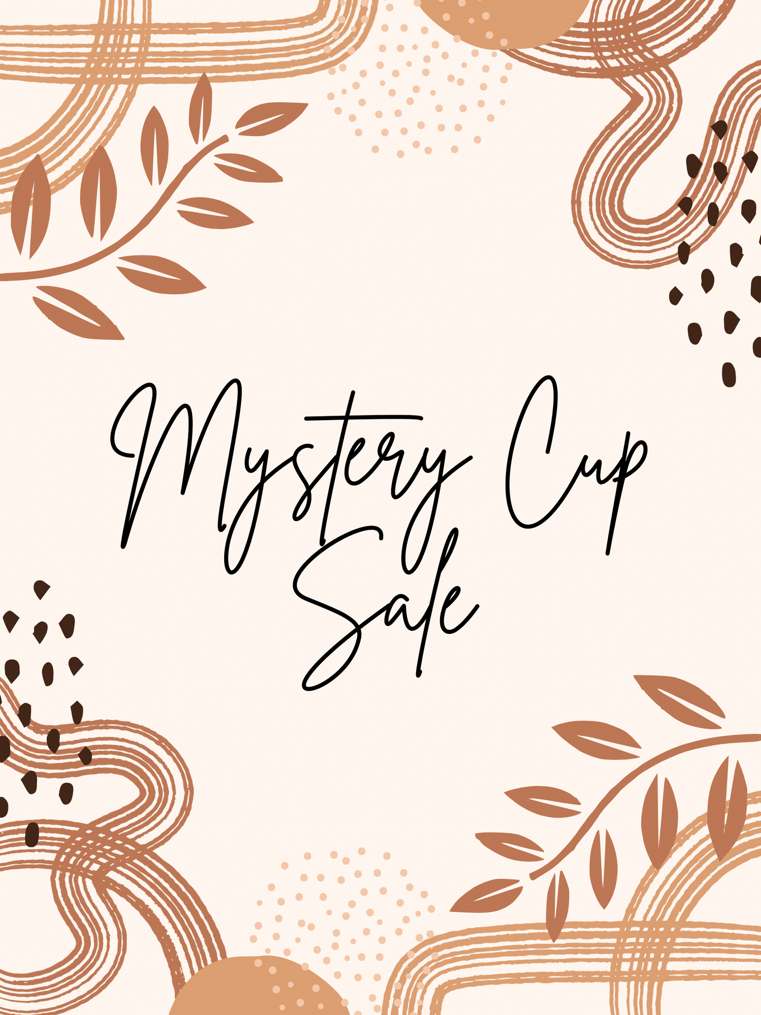 Mystery Cup Sale