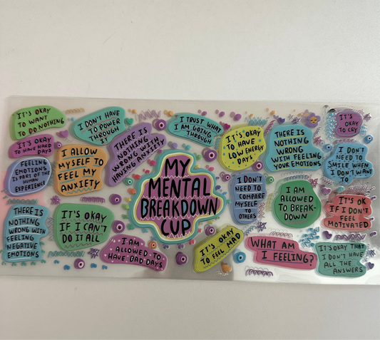 Mental Breakdown Decal