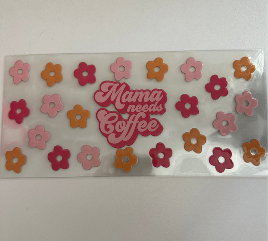 Mama Needs Coffee Decal