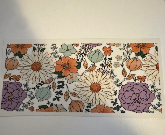 Boho Flowers Decal