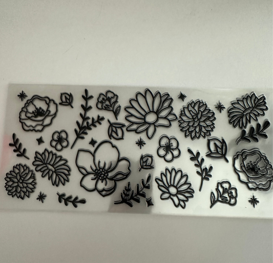 Flower Decal