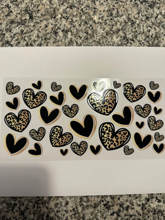 Leopard hearts