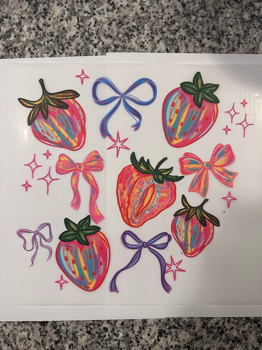 Strawberry bows