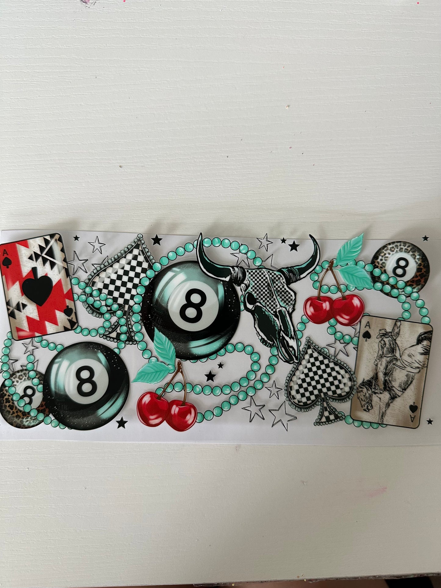 8 ball decal