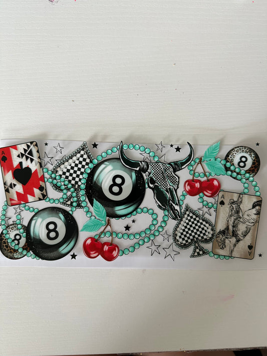 8 ball decal
