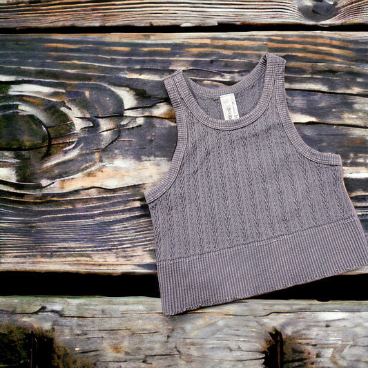 Cable Knit Tank