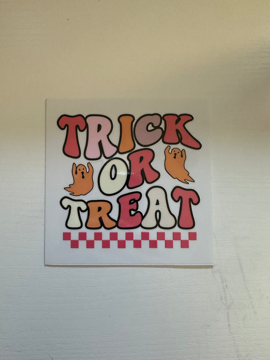 Trick or Treat Decal