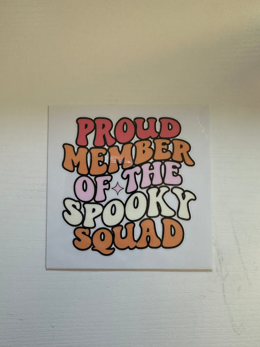 Spooky Squad Decal