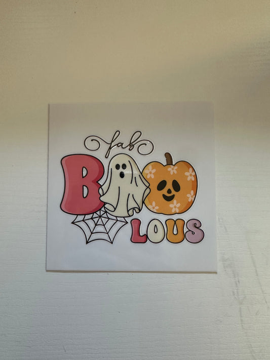 Boo Decal