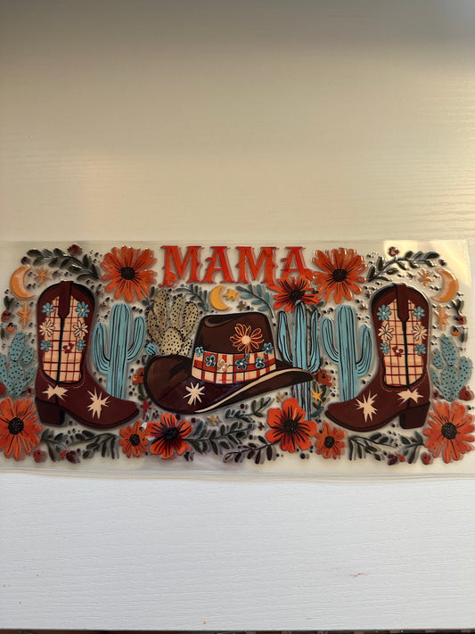 Western Mama Decal