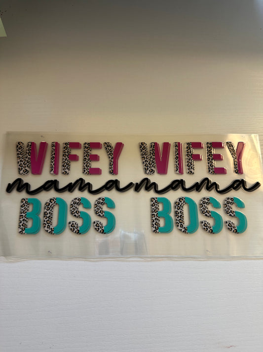 Wifey Decal