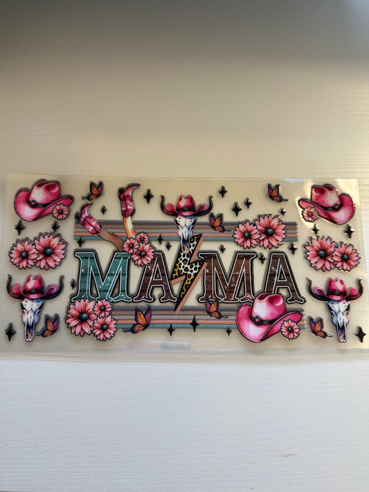 Western Mama Decal