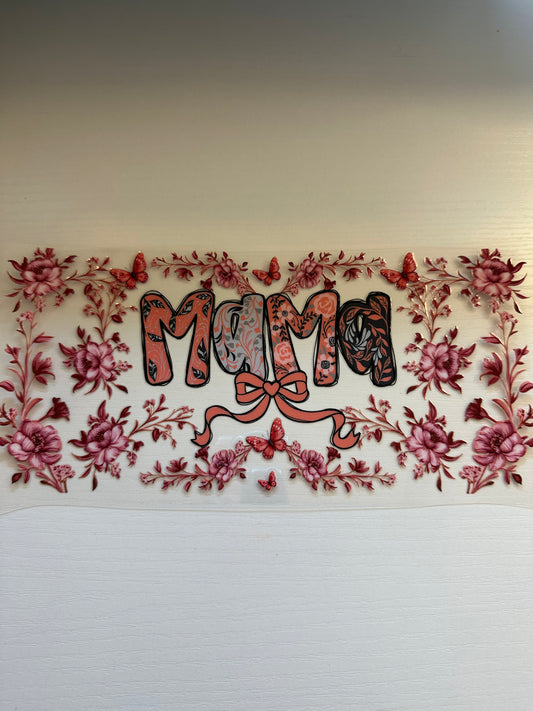 Mama Bow Decal