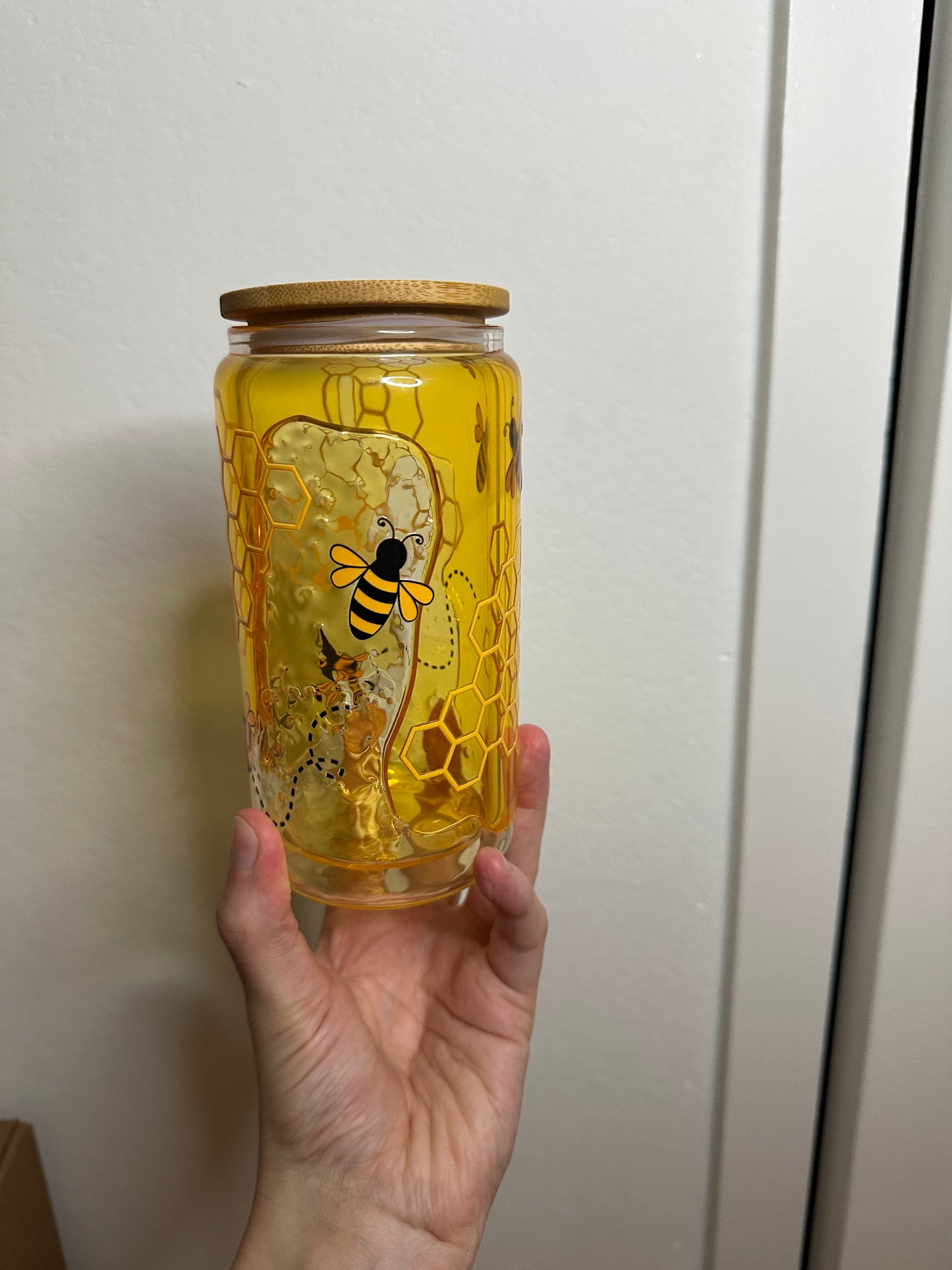 Honey drip 16oz cup