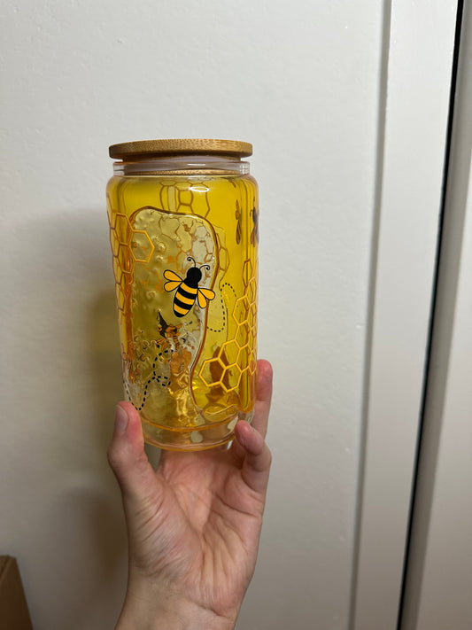 Honey drip 16oz cup