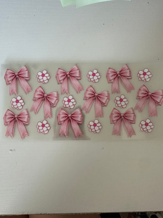 Pink Bows Decal