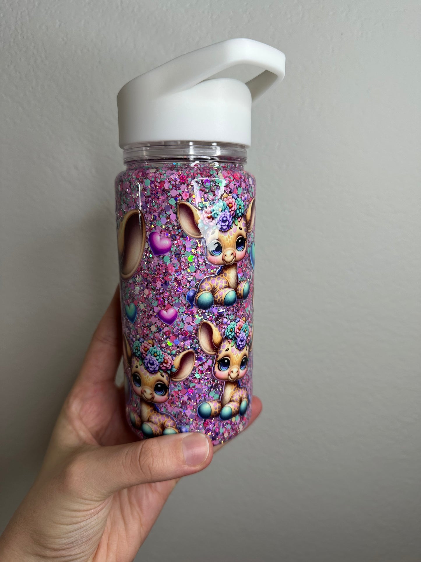 10oz giraffe kids cup