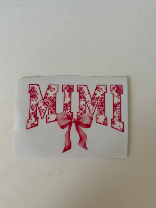 Mimi Decal