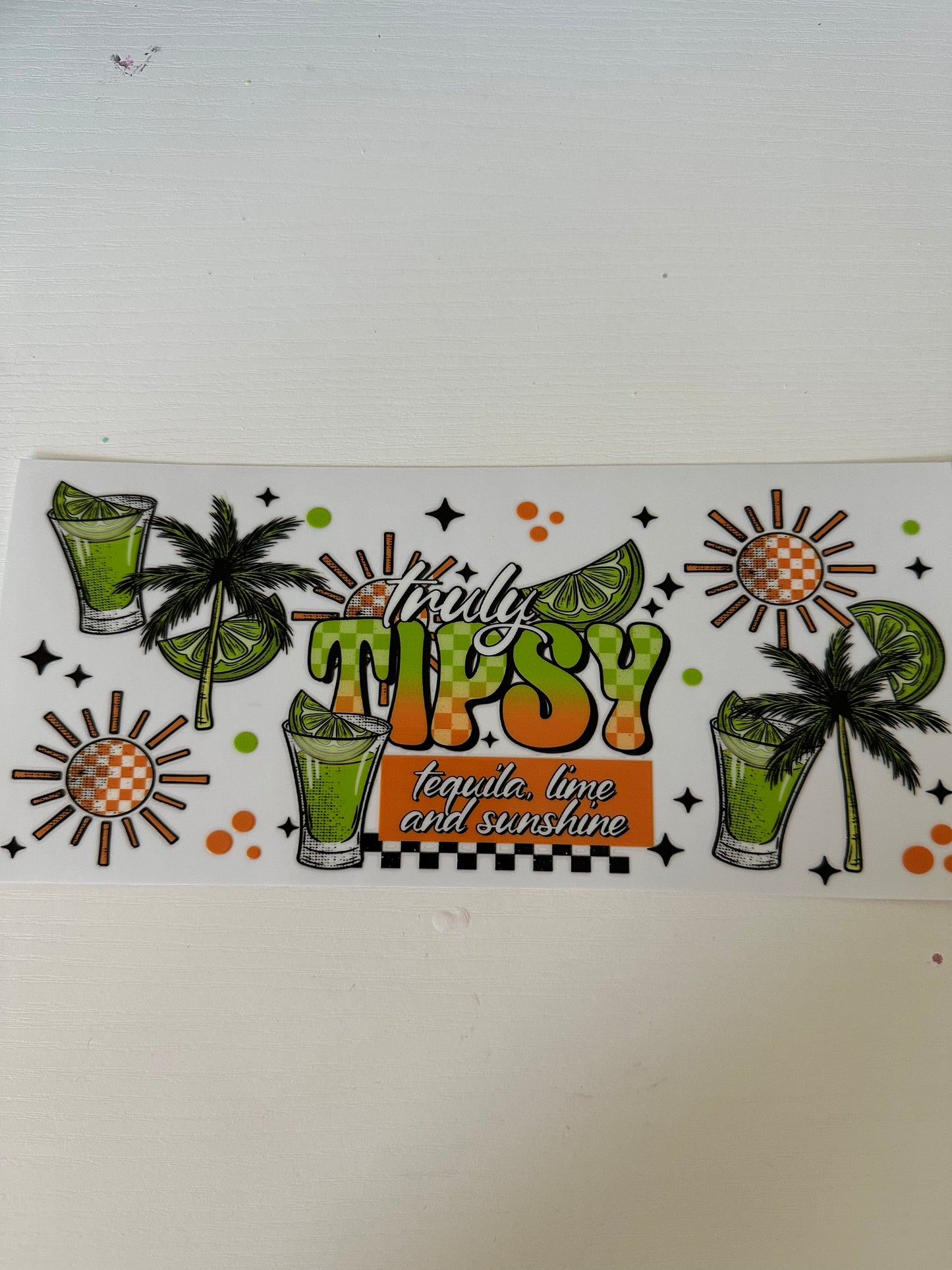 Tipsy Decal