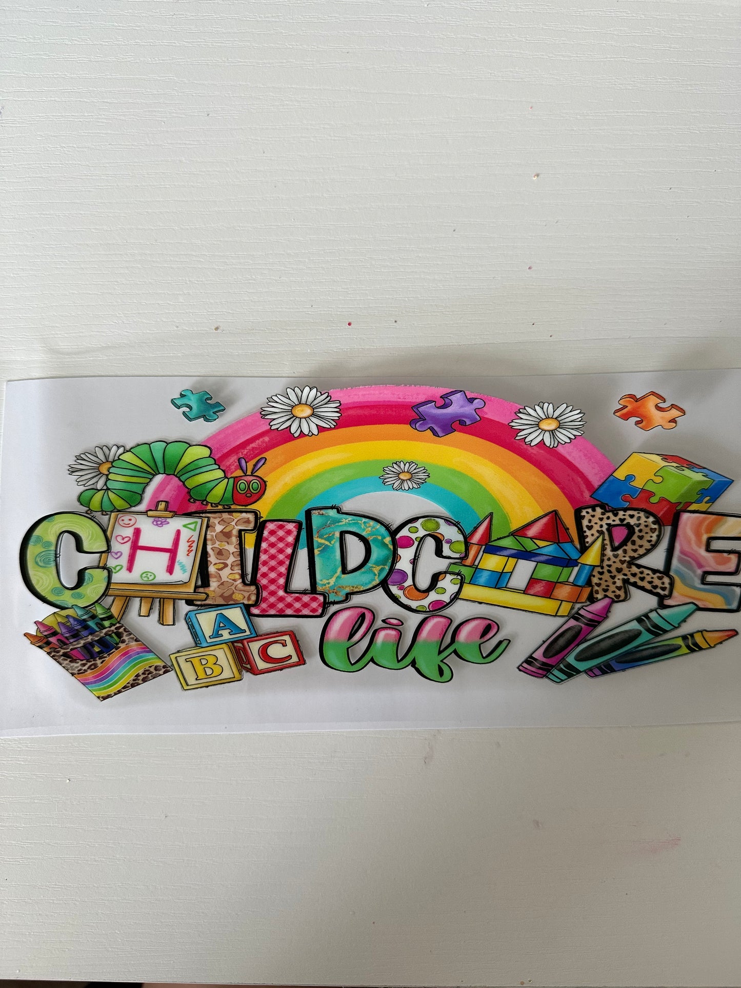 Childcare decal
