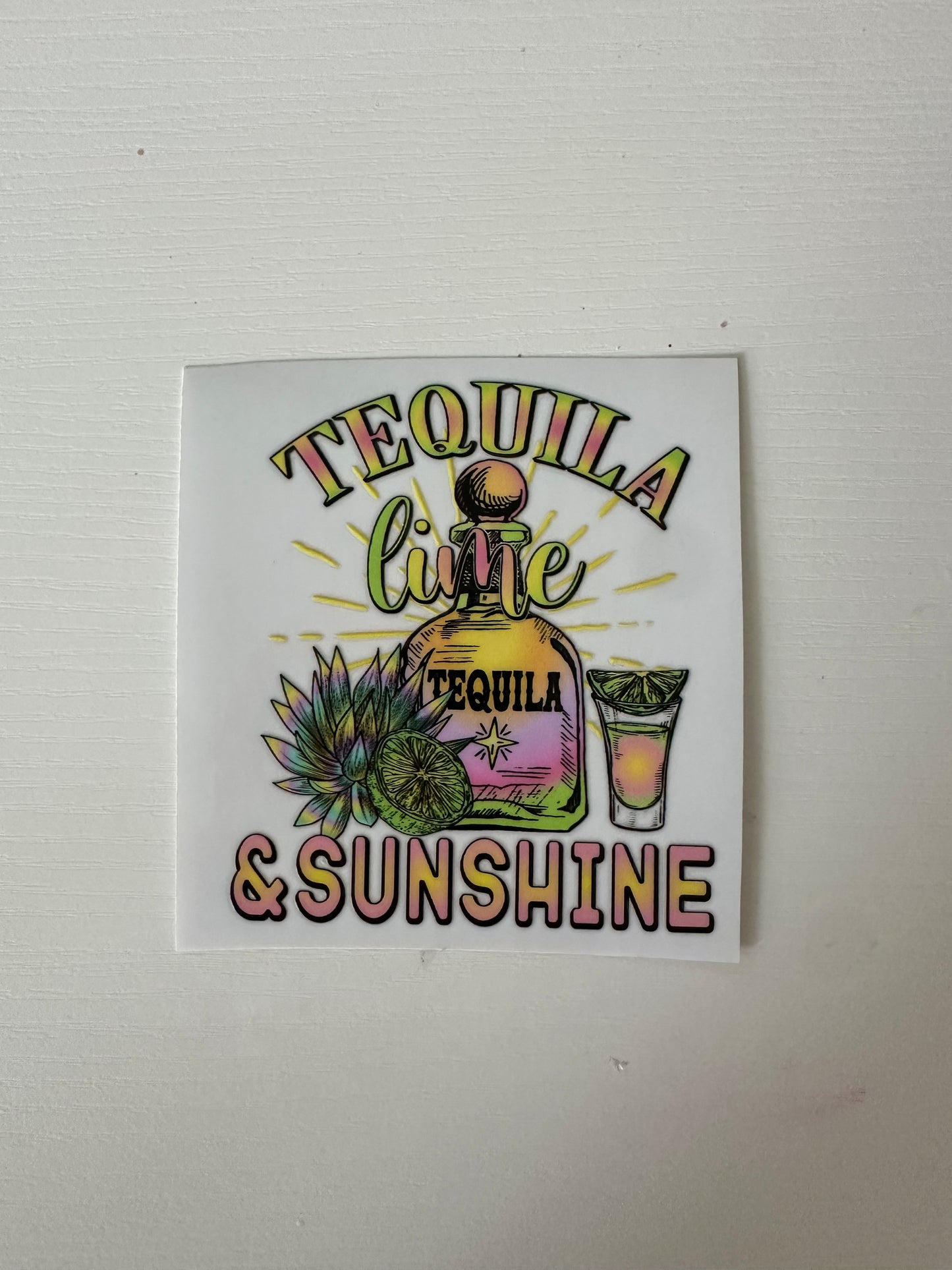 Tequila Decal