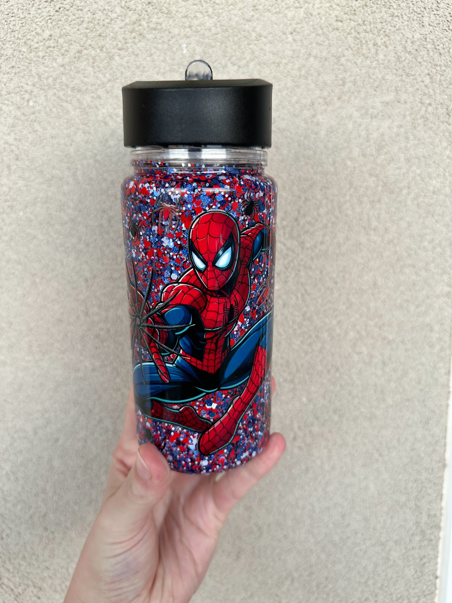 10oz spider man premade