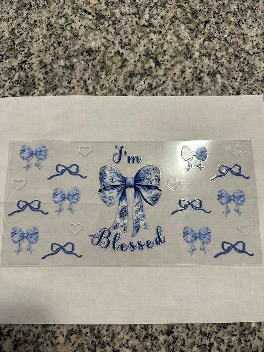 I’m blessed