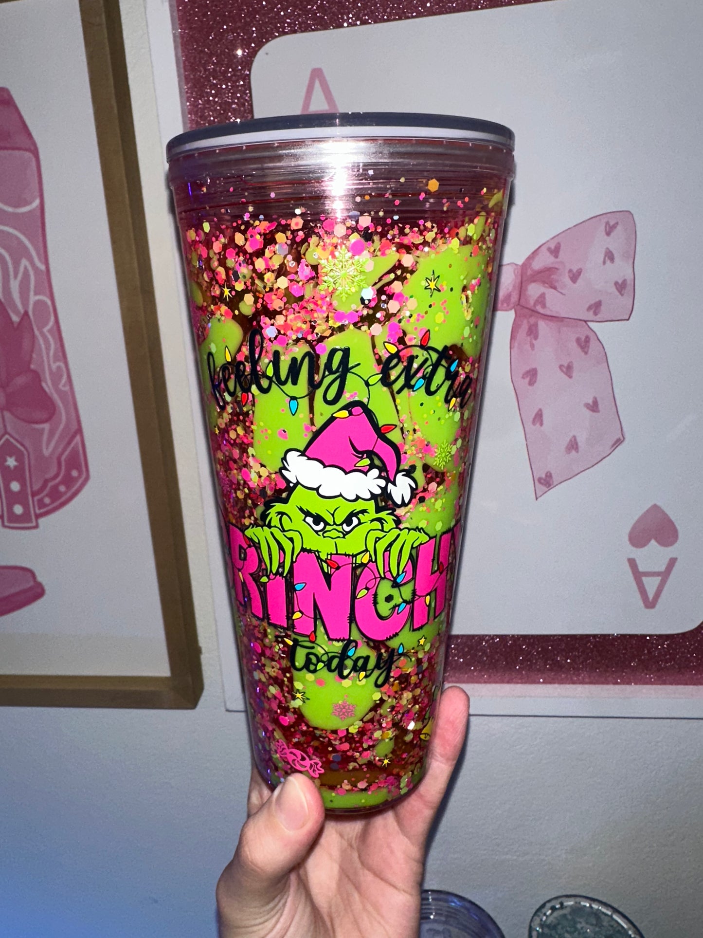 Grinch dual lava 24oz