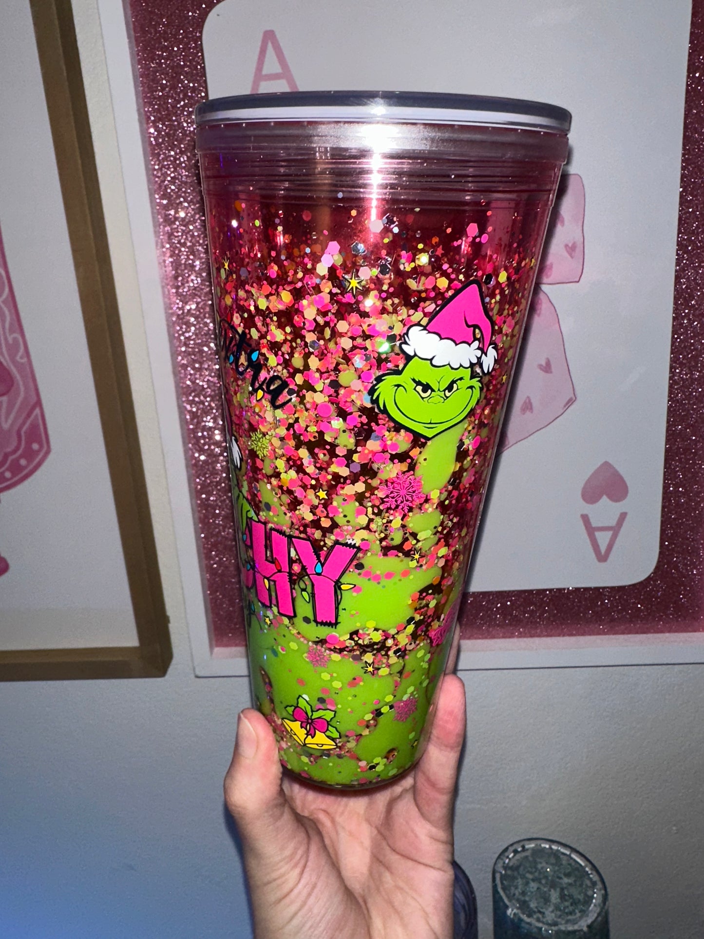 Grinch dual lava 24oz