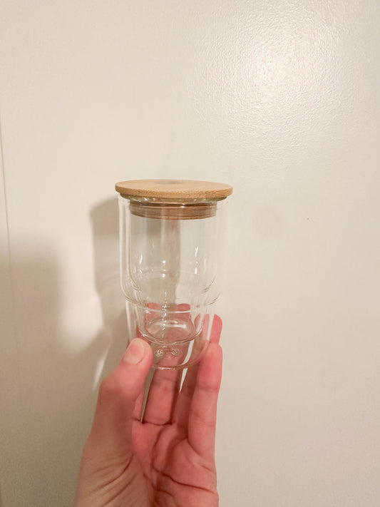 4oz mini custom snowglobe glass