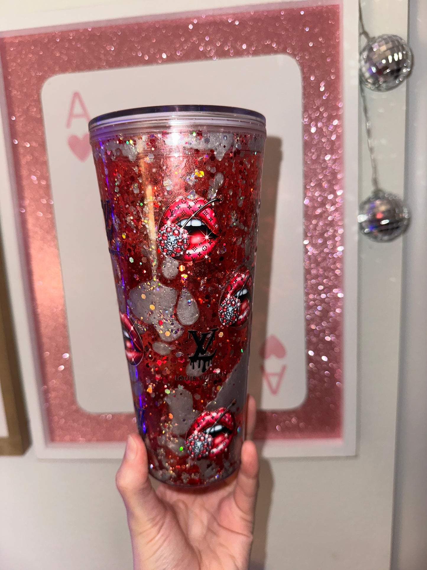 24oz LV cherry dual lava