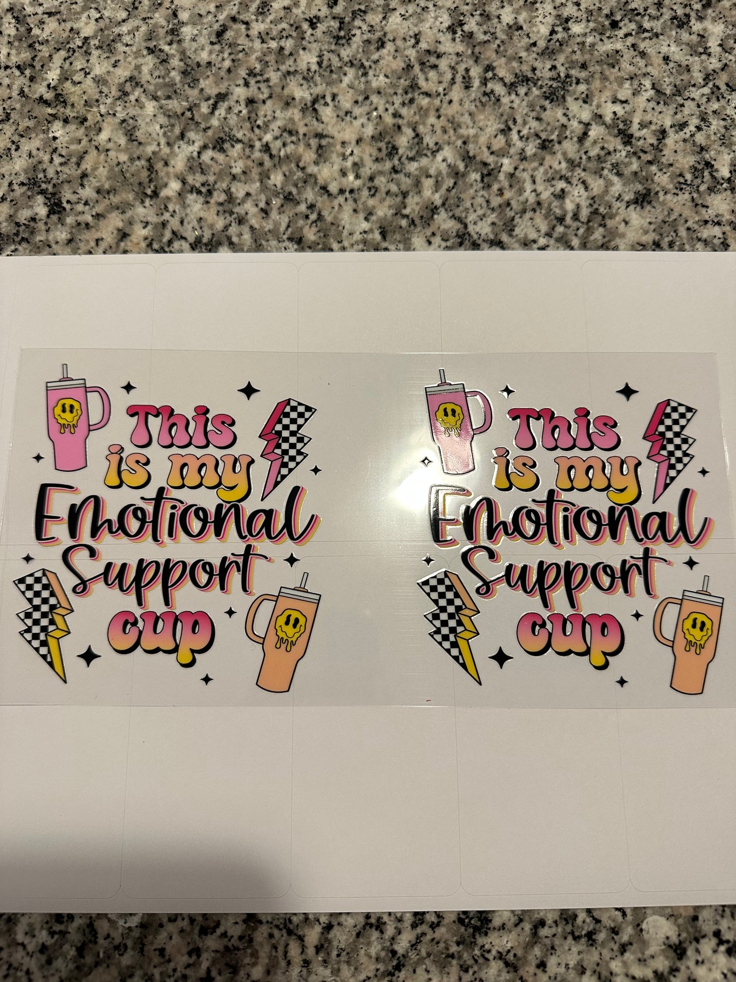 Emotional support cup