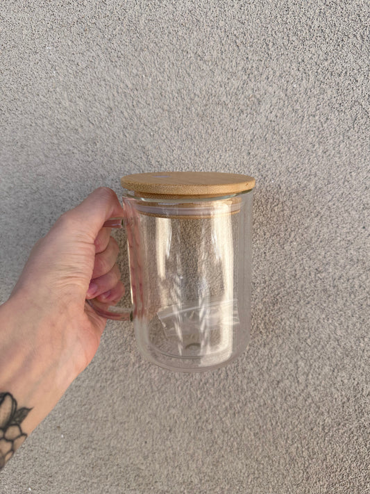 15oz coffee Snowglobe (no lava)