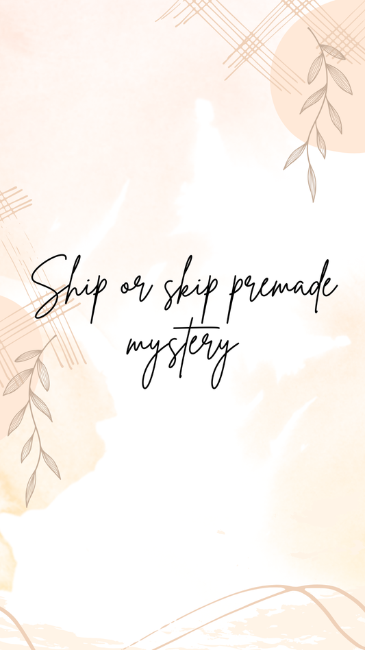 Ship or Skip Premade Cup Game