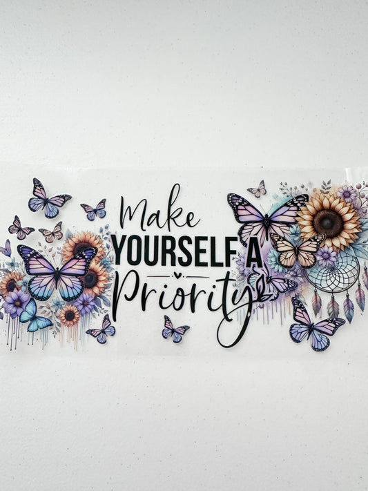 Make yourself a priority