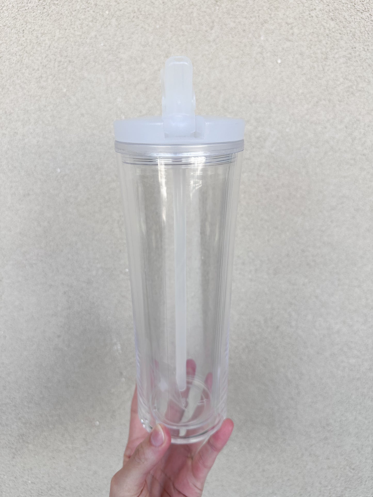 25oz acrylic Snowglobe (lava approved)