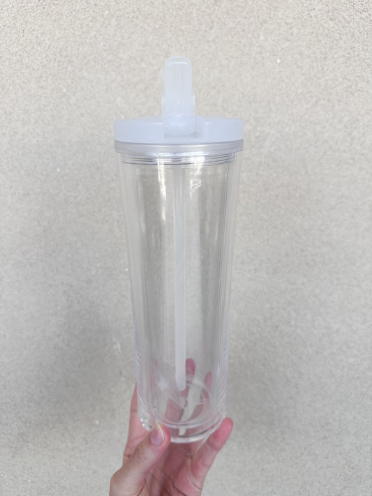 25oz acrylic Snowglobe (lava approved)
