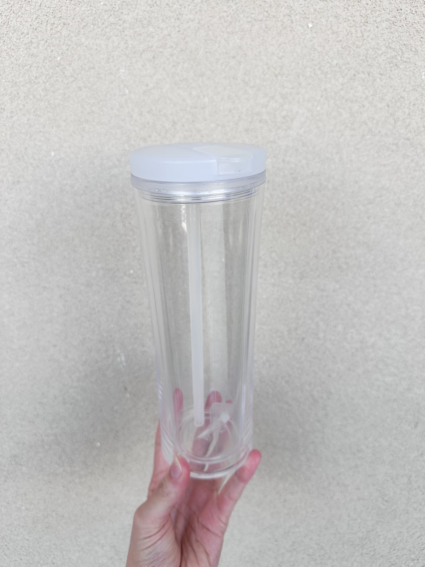 25oz acrylic Snowglobe (lava approved)
